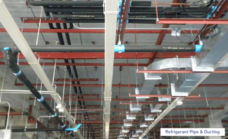 Refrigerant Pipe & Ducting