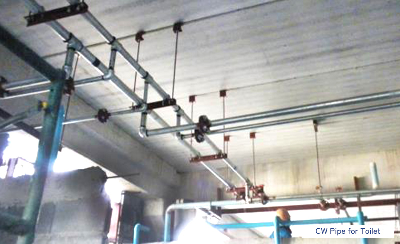 CW Pipe for Toilet