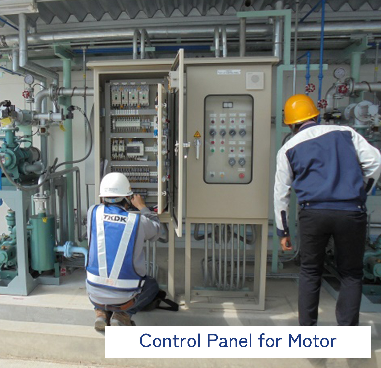 Control Panel for Motor